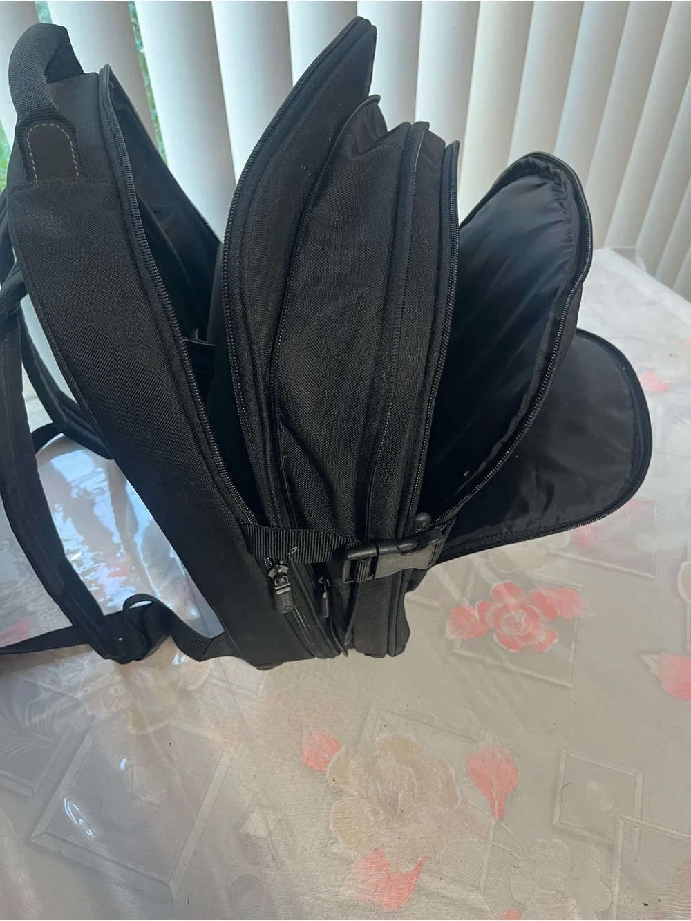 Samsonite Black Laptop Backpack with Front Organizer